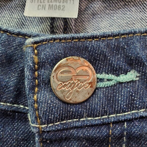 ENYCE SZ 13 Vintage Embroidered Dark Wash Hip-Hop Inspired Denim Jeans - Picture 11 of 13